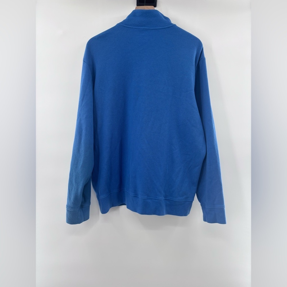 Vineyard Vines Classic Royal Blue 3/4 Zip Pullover Size XL - Picture 5 of 7